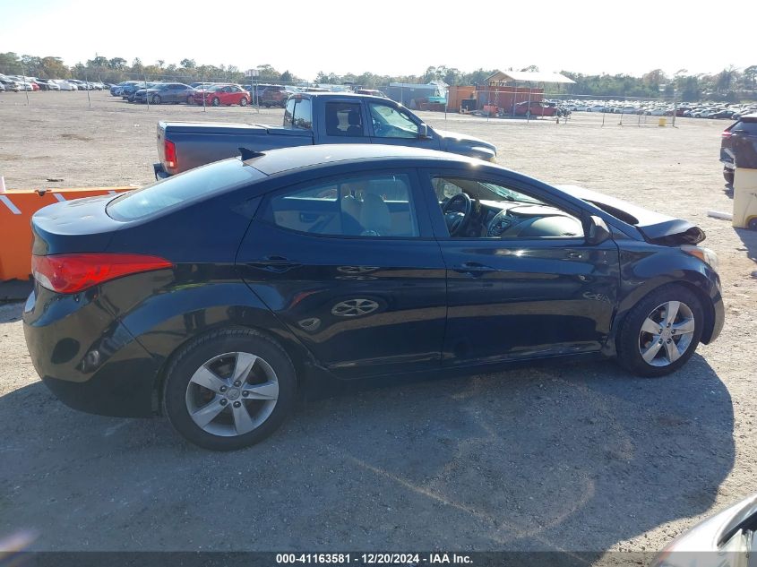 2013 Hyundai Elantra Gls VIN: 5NPDH4AE2DH306489 Lot: 41163581