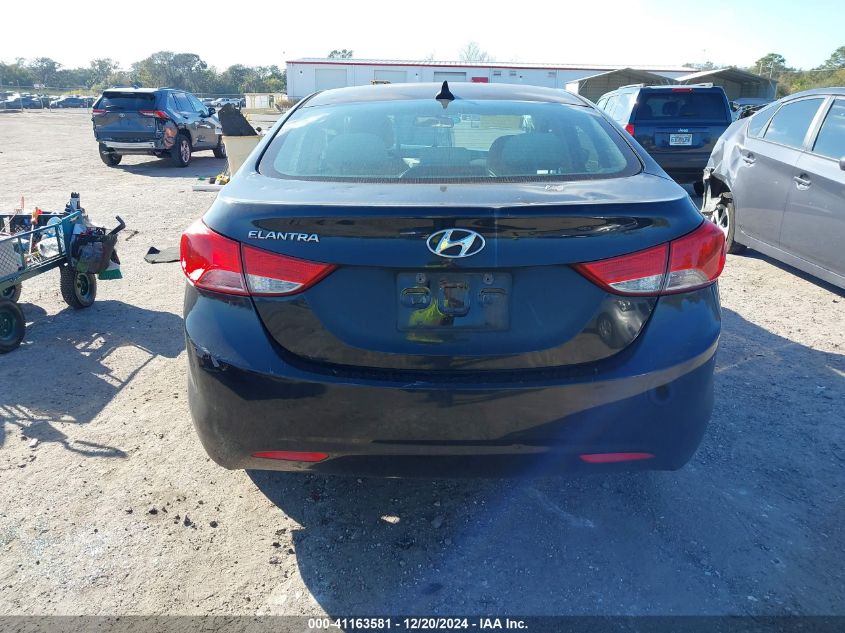 2013 Hyundai Elantra Gls VIN: 5NPDH4AE2DH306489 Lot: 41163581