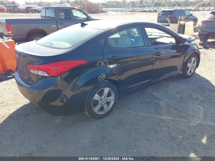 VIN 5NPDH4AE2DH306489 2013 Hyundai Elantra, Gls no.4