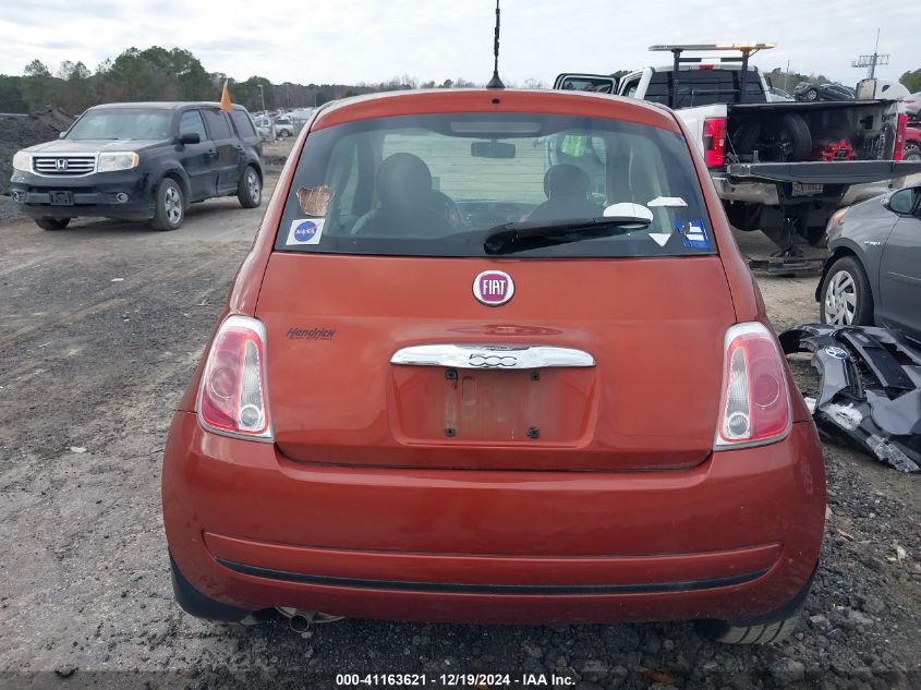 2012 Fiat 500 Pop VIN: 3C3CFFAR4CT107768 Lot: 41163621