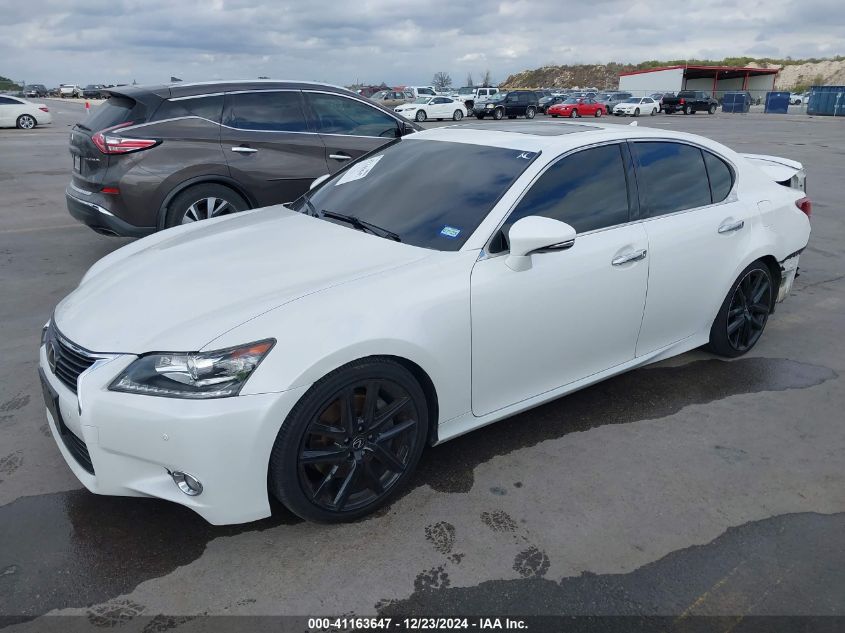 VIN JTHBE1BL0D5009070 2013 LEXUS GS 350 no.2