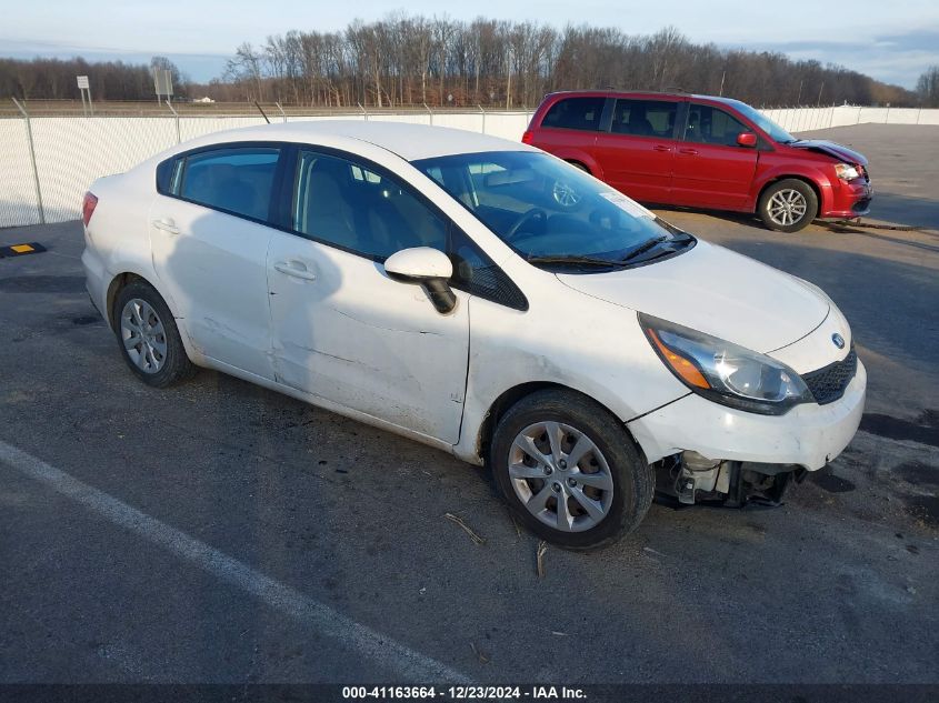 2016 Kia Rio Lx VIN: KNADM4A33G6541795 Lot: 41163664