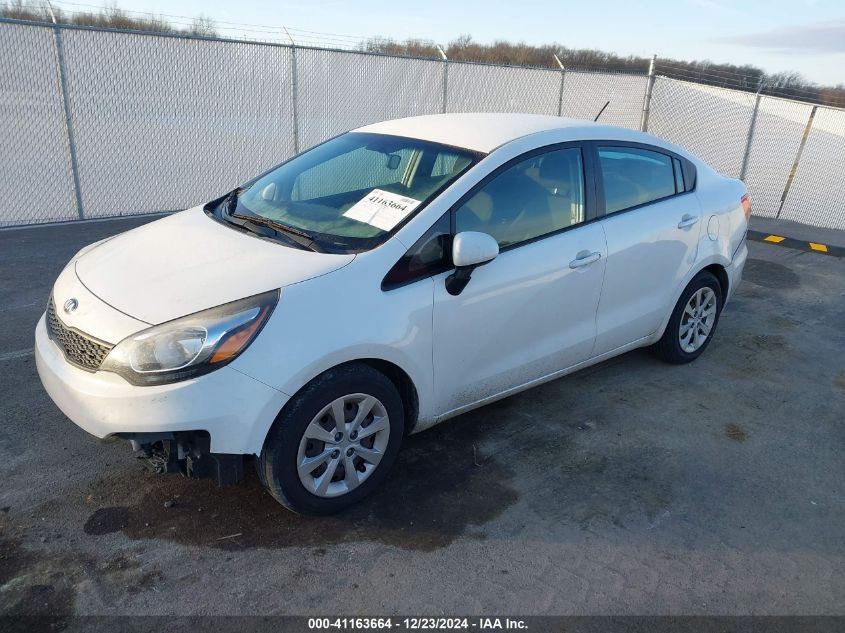 2016 Kia Rio Lx VIN: KNADM4A33G6541795 Lot: 41163664