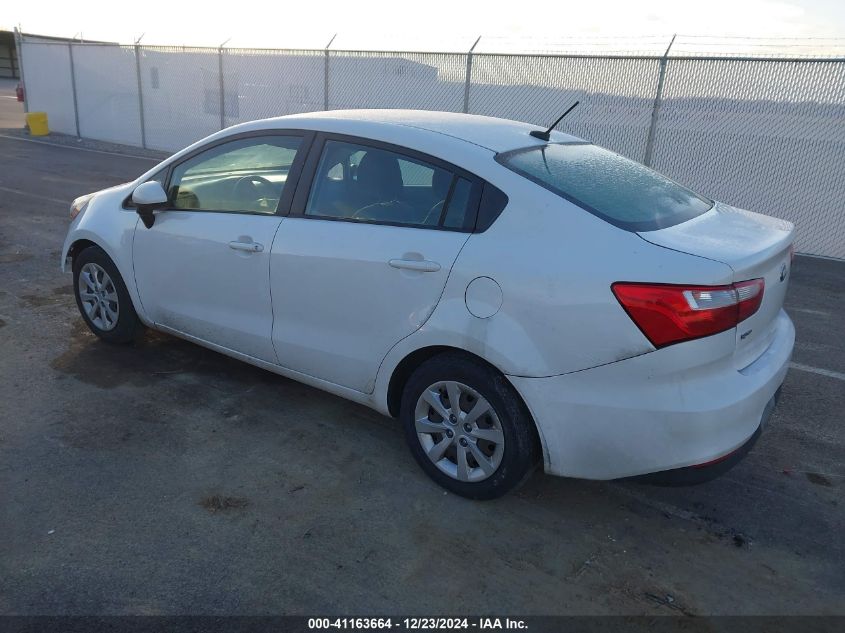 2016 Kia Rio Lx VIN: KNADM4A33G6541795 Lot: 41163664