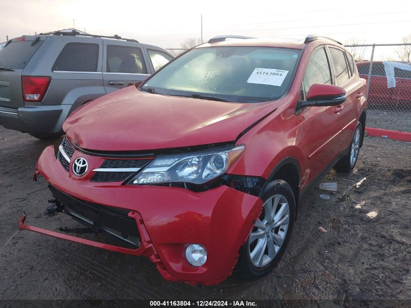 VIN 2T3DFREV2EW179217 2014 Toyota RAV4, Limited no.2