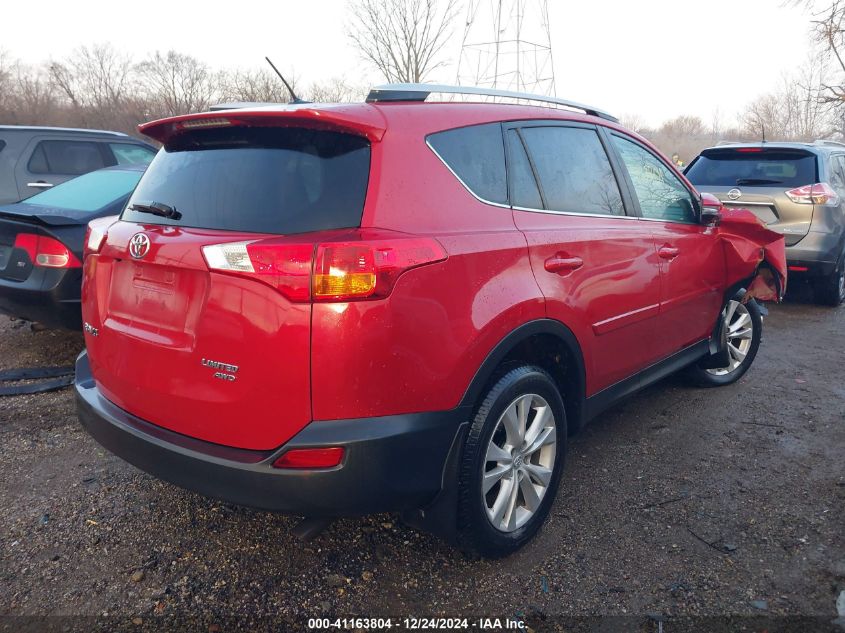 VIN 2T3DFREV2EW179217 2014 Toyota RAV4, Limited no.4