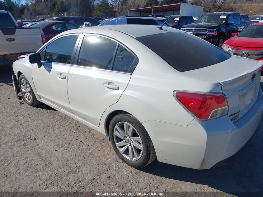 2016 SUBARU IMPREZA VIN: JF1GJAB62GH005978