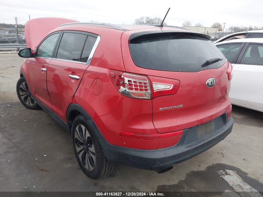 2013 Kia Sportage Sx VIN: KNDPCCA67D7435637 Lot: 41163827