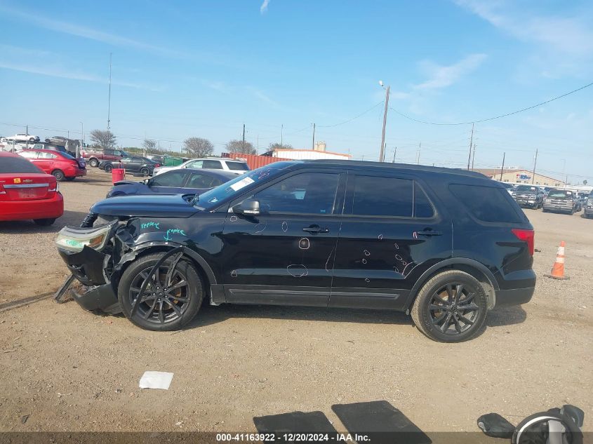 2017 Ford Explorer Xlt VIN: 1FM5K7D87HGC31615 Lot: 41163922