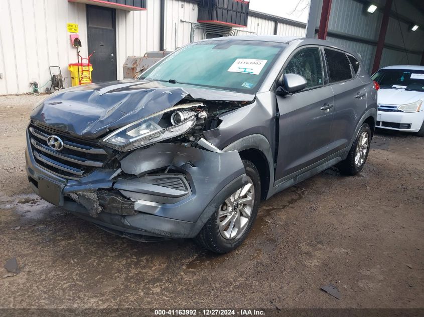 VIN KM8J23A47GU021783 2016 Hyundai Tucson, SE no.2