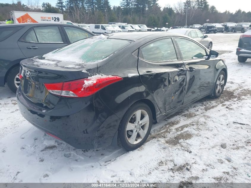 VIN 5NPDH4AE1DH418510 2013 HYUNDAI ELANTRA no.4