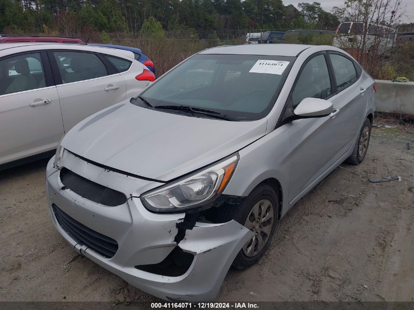 VIN KMHCT4AE2HU249342 2017 HYUNDAI ACCENT no.2