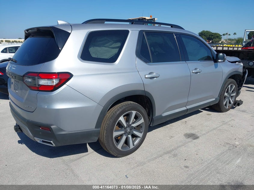Vin: 5fnyg2h77sb008614, lot: 41654339, honda pilot touring 20254
