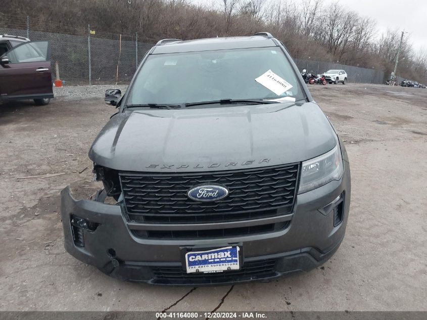 2018 Ford Explorer Sport VIN: 1FM5K8GTXJGC50350 Lot: 41164080