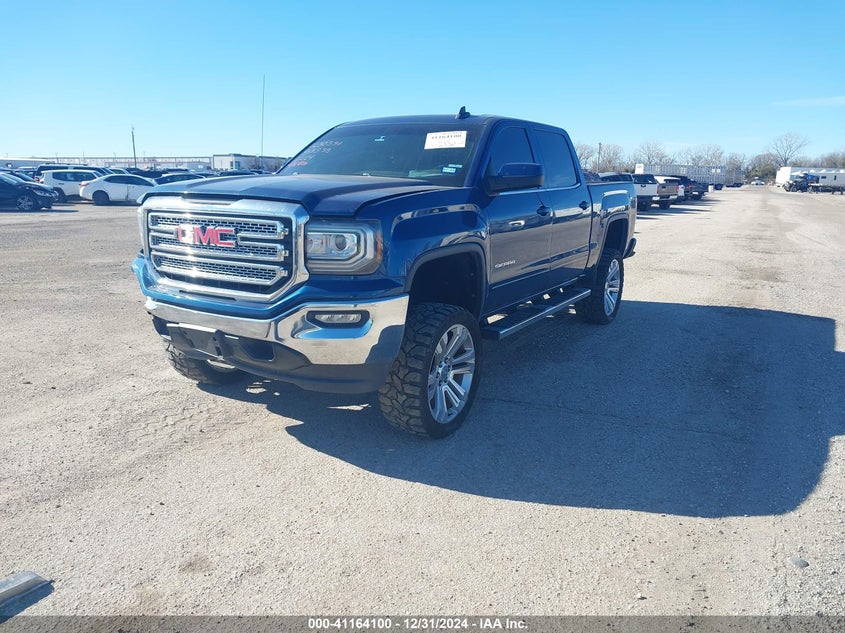 Vin: 3gtp1mec7hg333535, lot: 41654366, gmc sierra 1500 sle 20172
