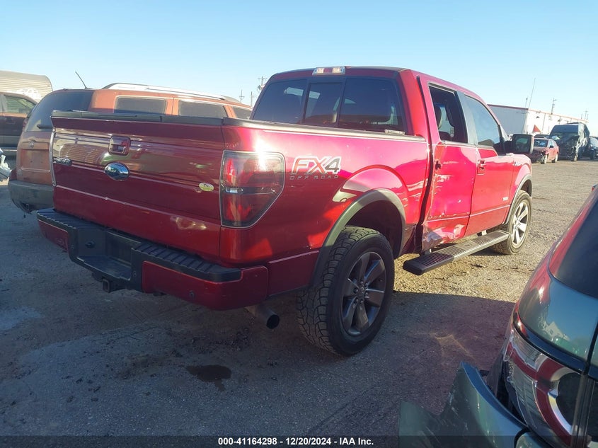 2013 FORD F150 VIN: 1FTFW1ET3DKE44341