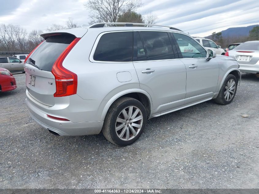 VIN YV4A22PK6G1083551 2016 Volvo XC90, T6 Momentum no.4