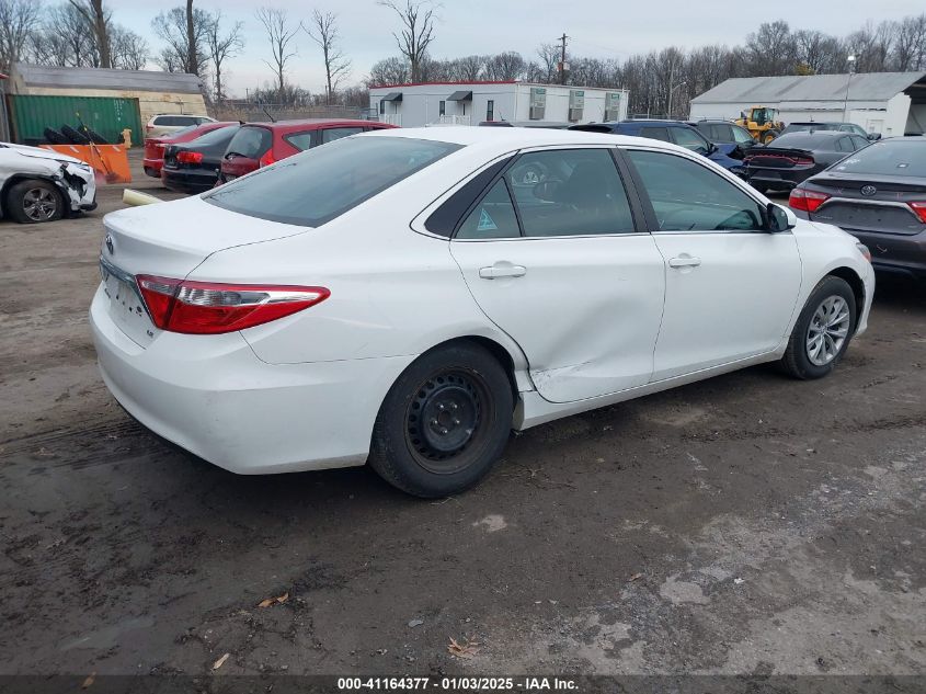 VIN 4T4BF1FK7FR491837 2015 Toyota Camry, LE no.4