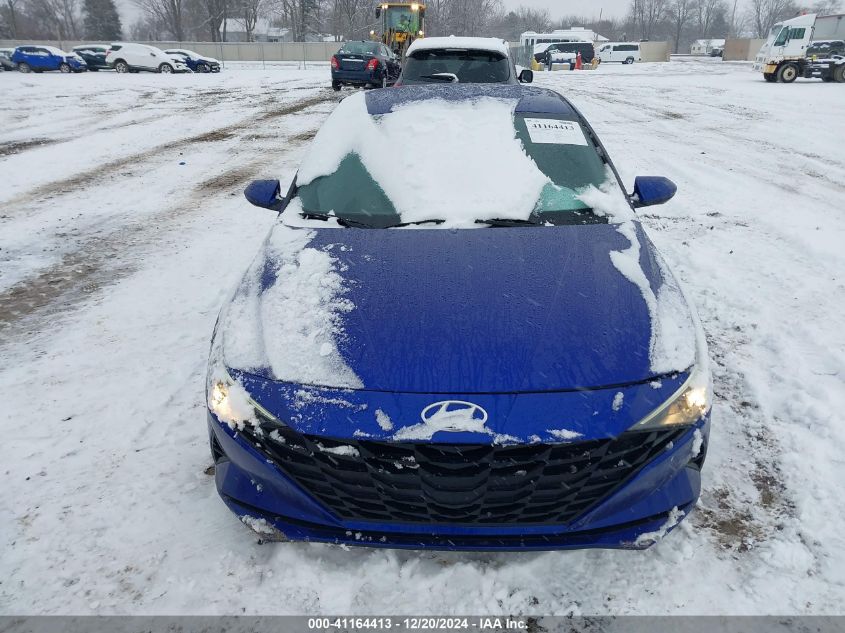 2023 Hyundai Elantra Hybrid Blue VIN: KMHLM4AJ8PU043032 Lot: 41164413