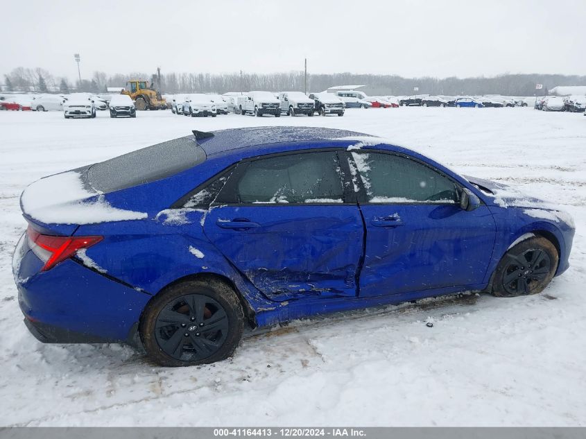 2023 Hyundai Elantra Hybrid Blue VIN: KMHLM4AJ8PU043032 Lot: 41164413