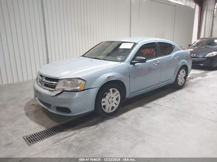 VIN 1C3CDZAB5DN650509 2013 Dodge Avenger, SE no.2