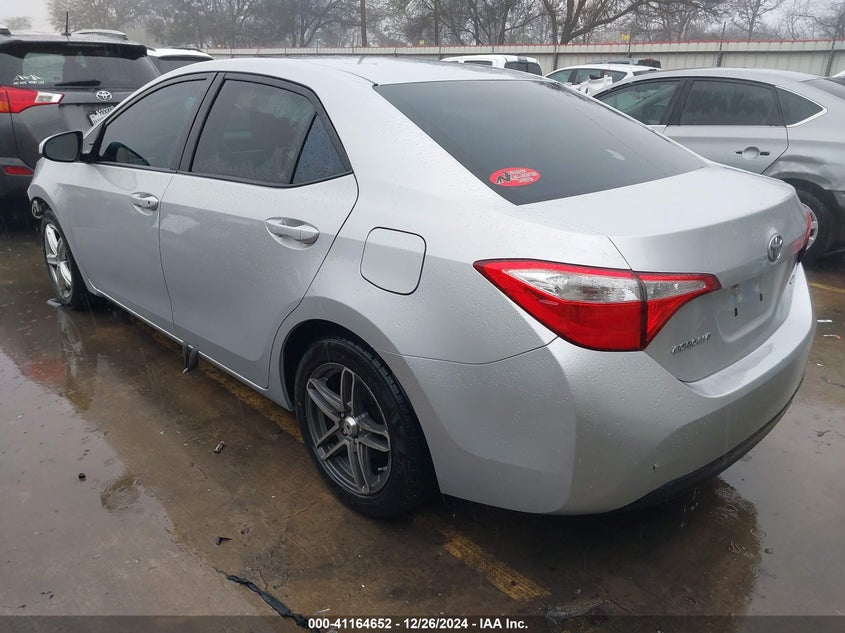 2016 TOYOTA COROLLA VIN: 5YFBURHE8GP399550