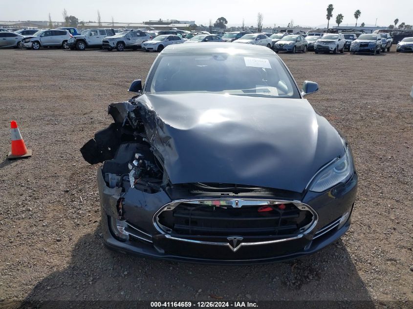 VIN 5YJSA1H10EFP65033 2014 Tesla Model S, P85 no.12