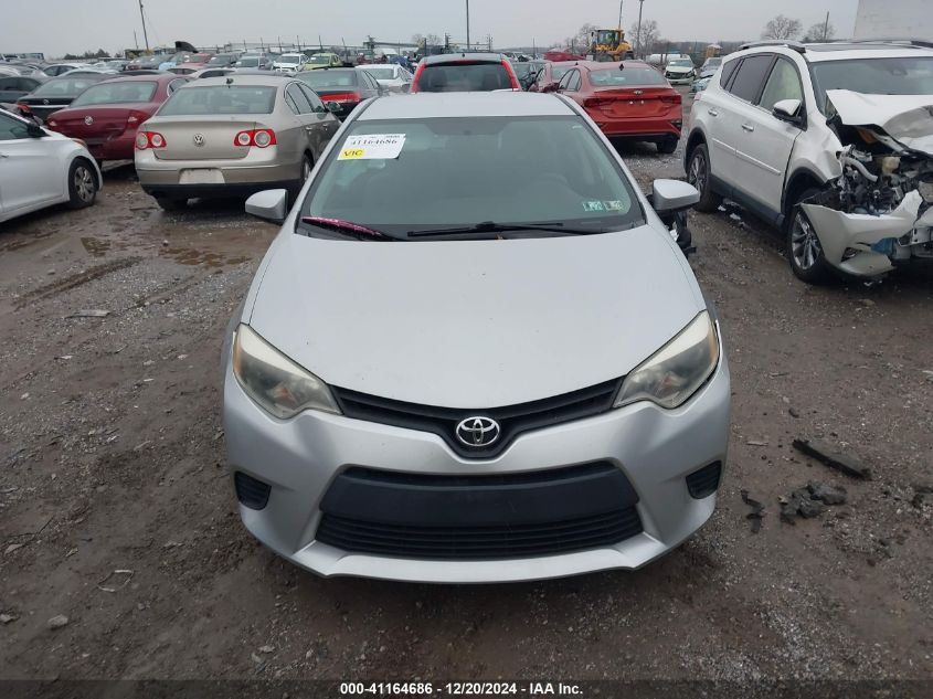 2014 Toyota Corolla L VIN: 2T1BURHE0EC032896 Lot: 41164686