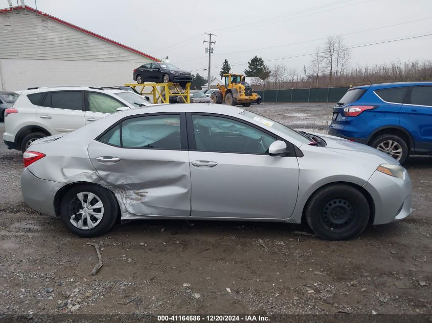 2014 Toyota Corolla L VIN: 2T1BURHE0EC032896 Lot: 41164686