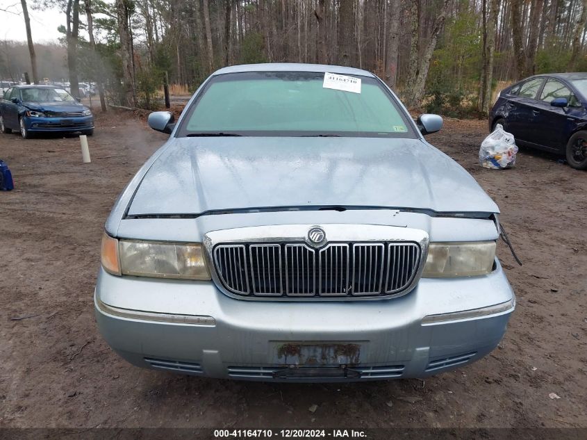 2000 Mercury Grand Marquis Gs VIN: 2MEFM74W4YX649012 Lot: 41164710