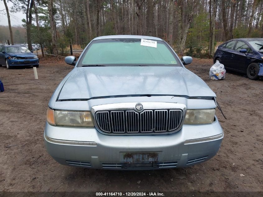 2000 Mercury Grand Marquis Gs VIN: 2MEFM74W4YX649012 Lot: 41164710