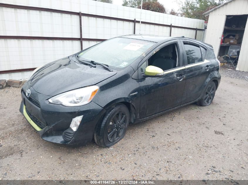 VIN JTDKDTB3XG1121550 2016 Toyota Prius, C Persona... no.2