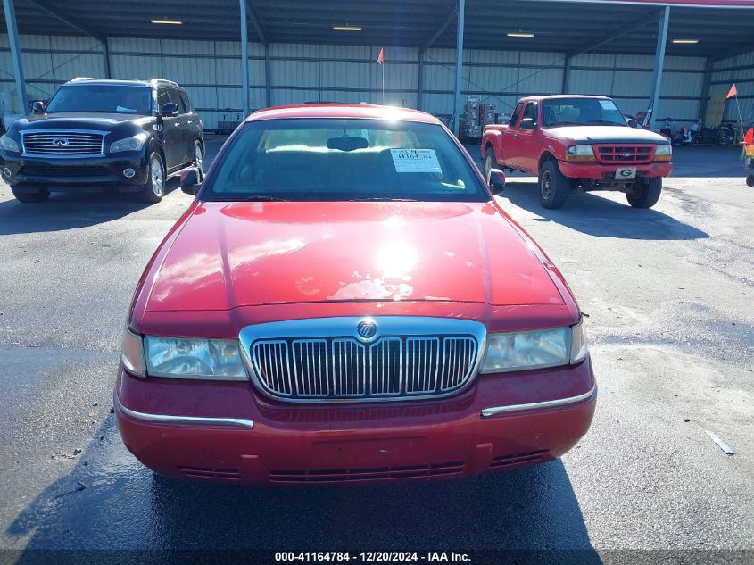 2001 Mercury Grand Marquis Ls VIN: 2MEFM75W91X630654 Lot: 41164784