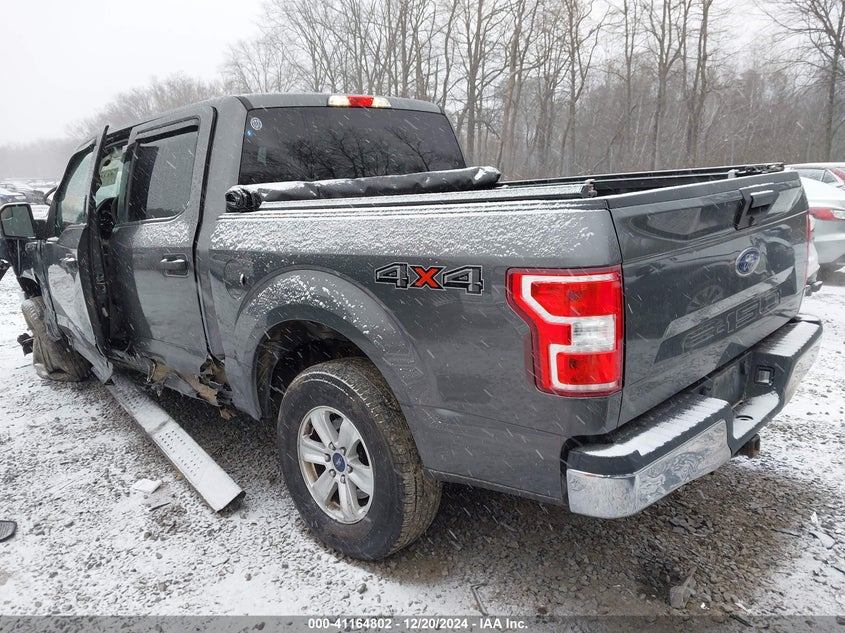 2018 FORD F-150 VIN: 1FTEW1E52JFA80396