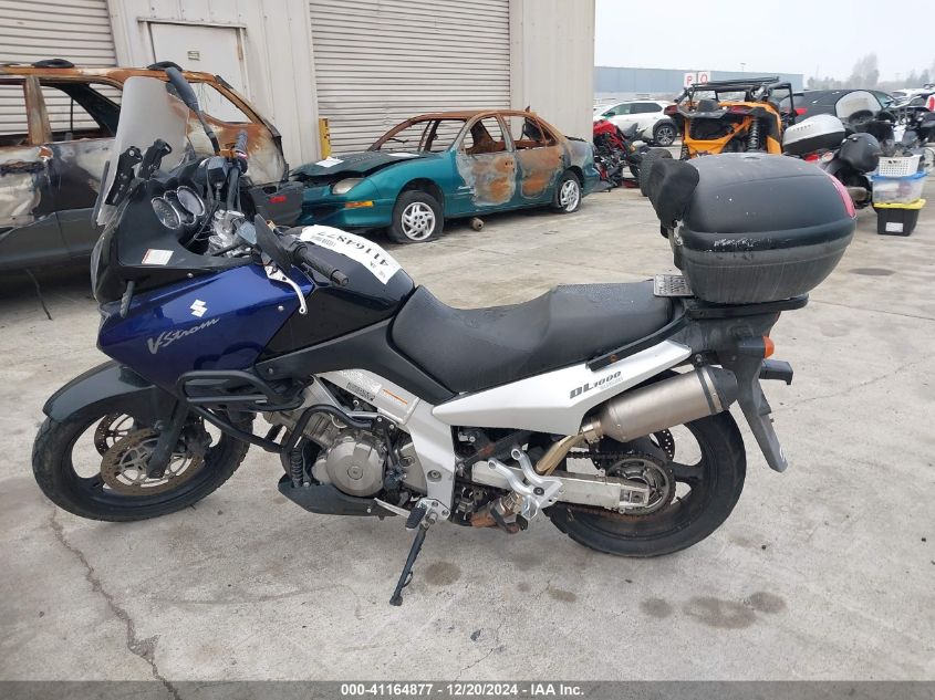 2004 Suzuki Dl1000 VIN: JS1VT53A842100382 Lot: 41164877