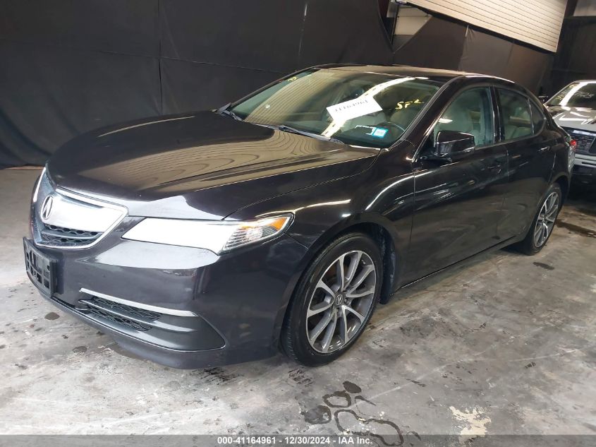 VIN 19UUB2F38FA010627 2015 Acura TLX, V6 no.2