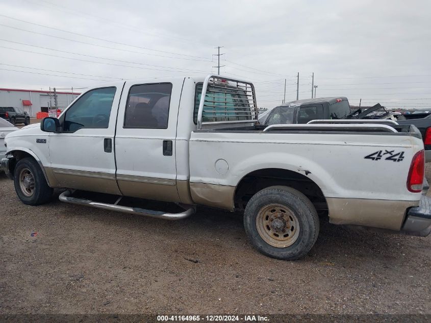 2000 Ford F-250 Lariat/Xl/Xlt VIN: 1FTNW20LXYEC65887 Lot: 41164965