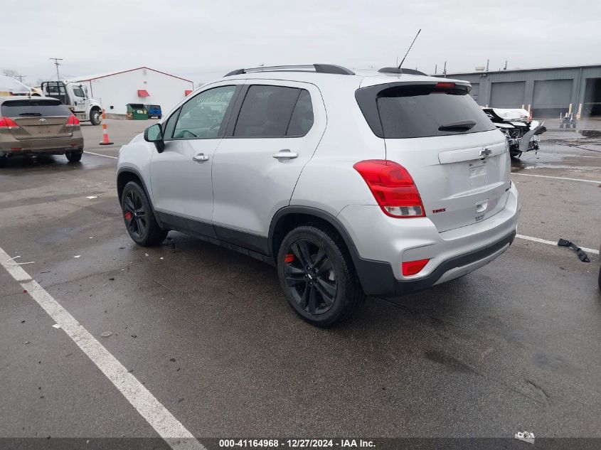 VIN 3GNCJPSB6KL143596 2019 Chevrolet Trax, LT no.3