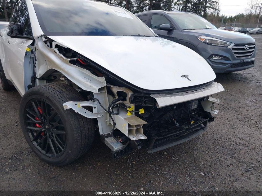 VIN 5YJYGDEE4MF173747 2021 TESLA MODEL Y LONG RANGE DUAL MOTOR ALL-WHEEL DRIVE