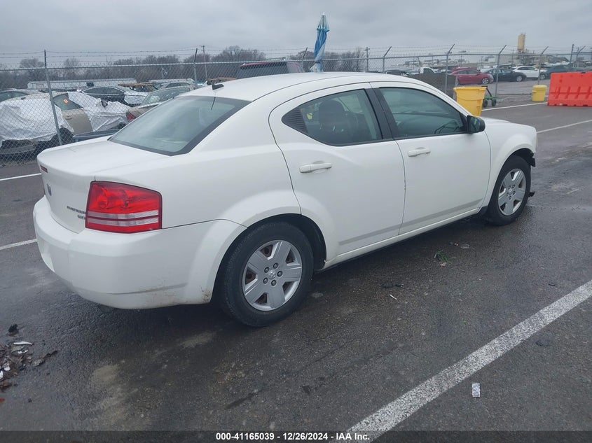 2010 DODGE AVENGER VIN: 1B3CC4FB4AN182991