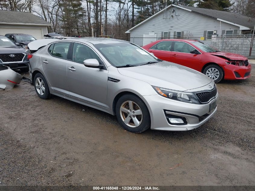 VIN KNAGM4A73E5478703 2014 KIA OPTIMA no.1