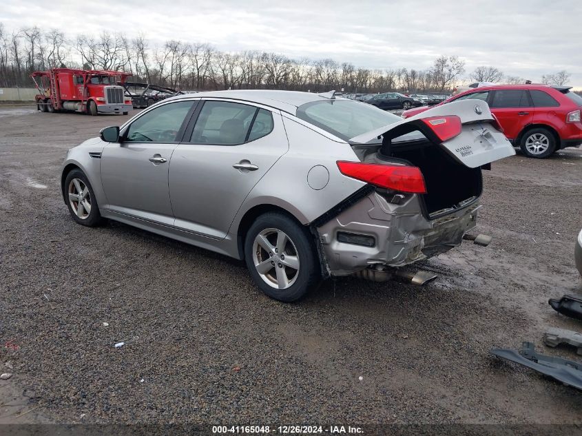 VIN KNAGM4A73E5478703 2014 KIA OPTIMA no.3