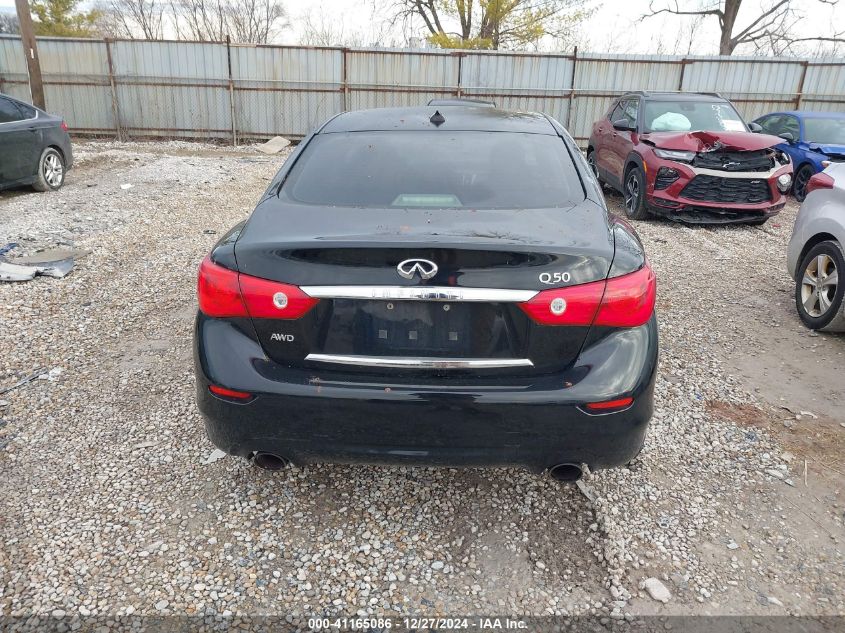 VIN JN1BV7AR5EM702107 2014 INFINITI Q50 no.16