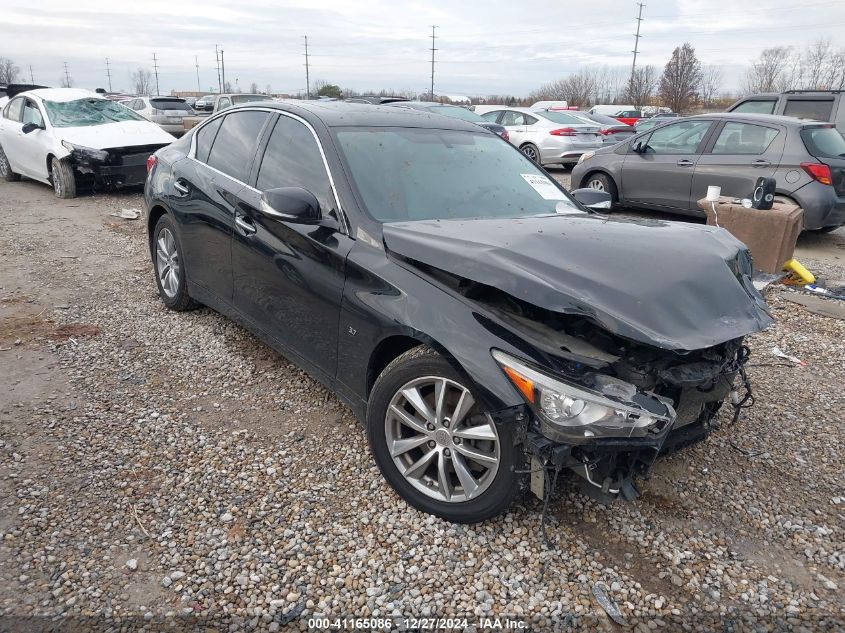 VIN JN1BV7AR5EM702107 2014 INFINITI Q50 no.1