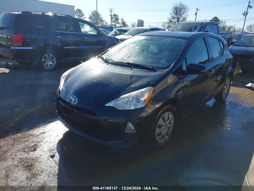 VIN JTDKDTB38D1553422 2013 Toyota Prius, C Two no.2