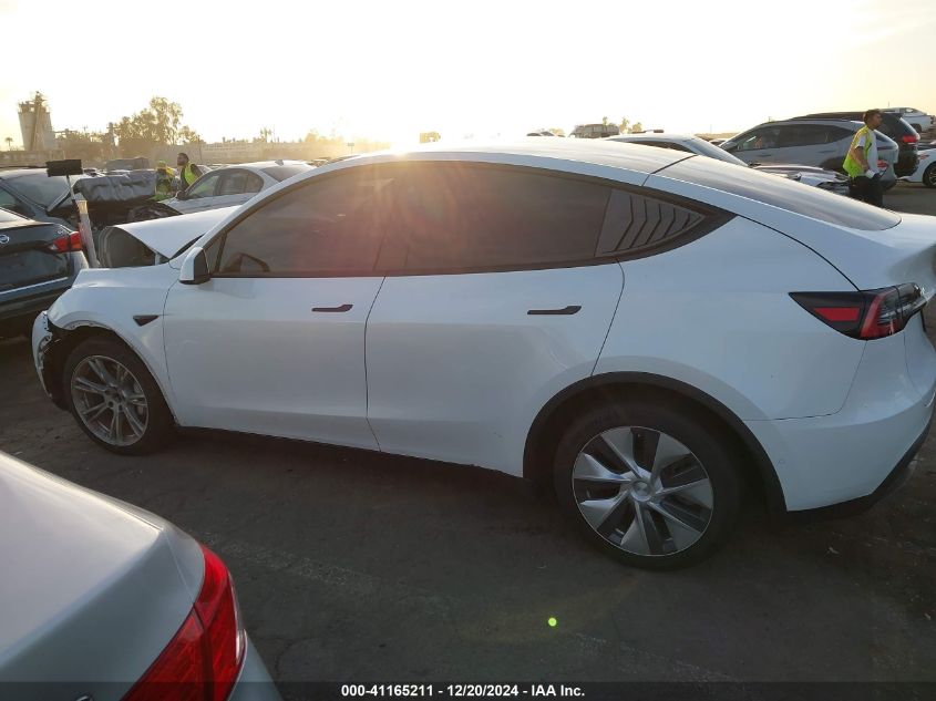 2020 TESLA MODEL Y LONG RANGE DUAL MOTOR ALL-WHEEL DRIVE - 5YJYGDEE3LF053968