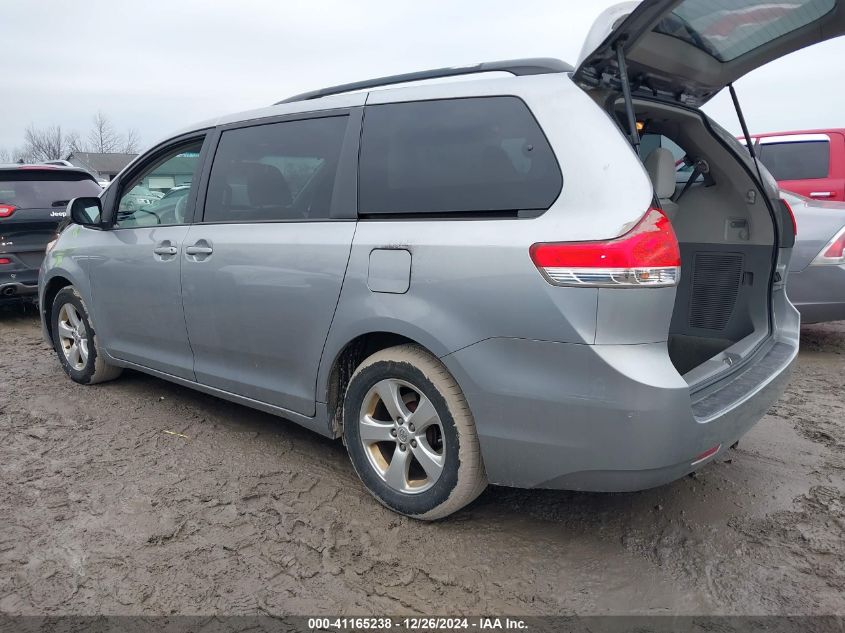 VIN 5TDKK3DC3DS376817 2013 Toyota Sienna, Le V6 8 P... no.3