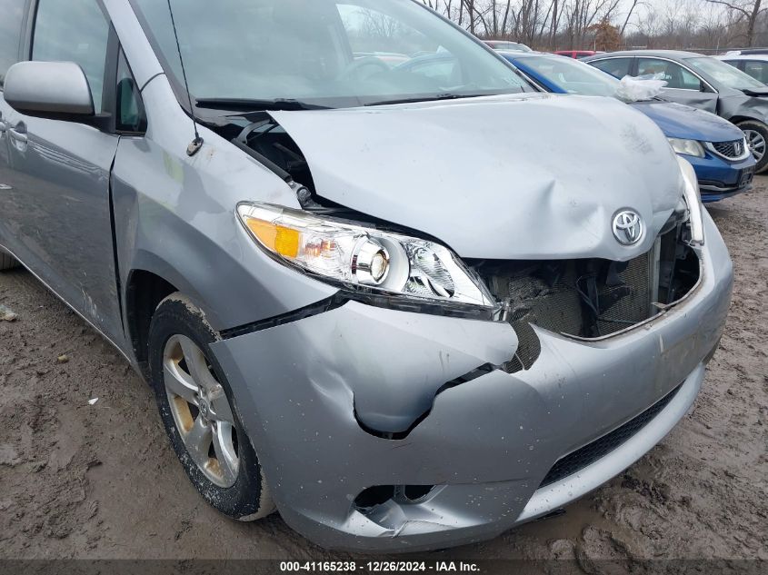 VIN 5TDKK3DC3DS376817 2013 Toyota Sienna, Le V6 8 P... no.6