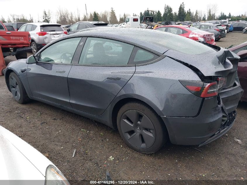 2023 Tesla Model 3 Rear-Wheel Drive VIN: 5YJ3E1EA3PF715968 Lot: 41165295