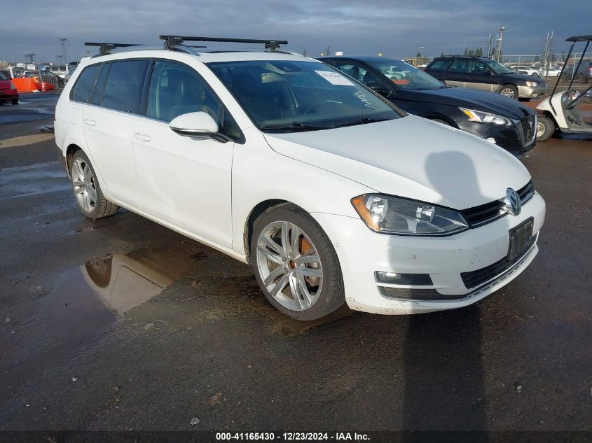 VIN 3VWC17AU5GM510014 2016 VOLKSWAGEN GOLF SPORTWAGEN no.1